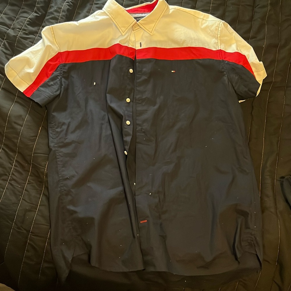 White red blue Tommy hilfier